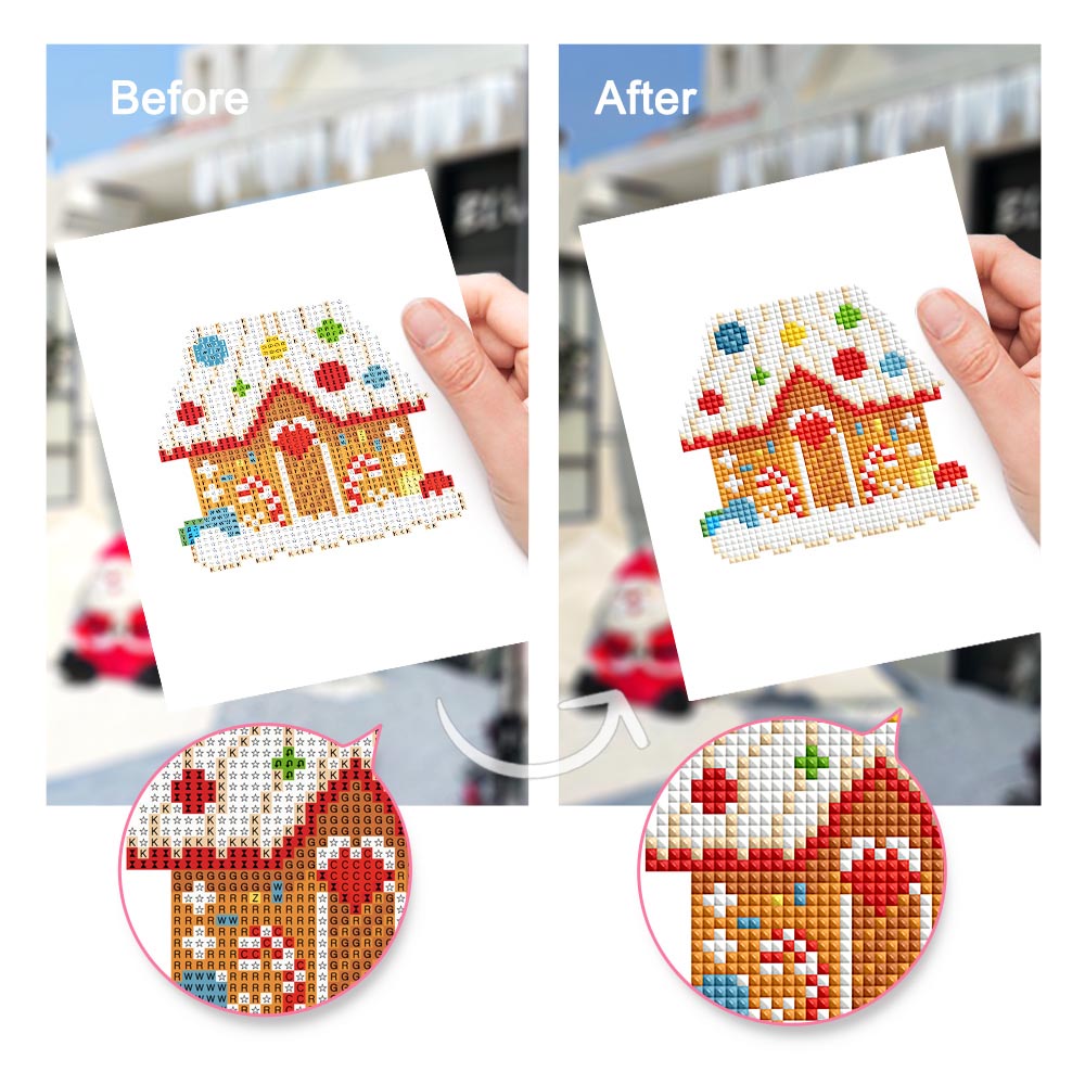 Diamond Painting - 6 Mini-Paintings | Christmas Set 2