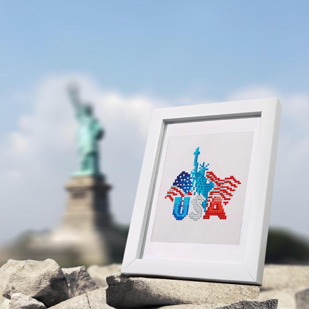 Diamond Painting - 12 Mini-Paintings | We Love America