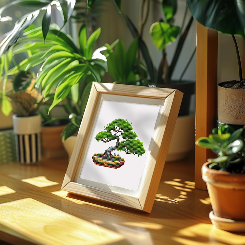 Diamond Painting - 12 Mini-Paintings | Mini Plant Magic