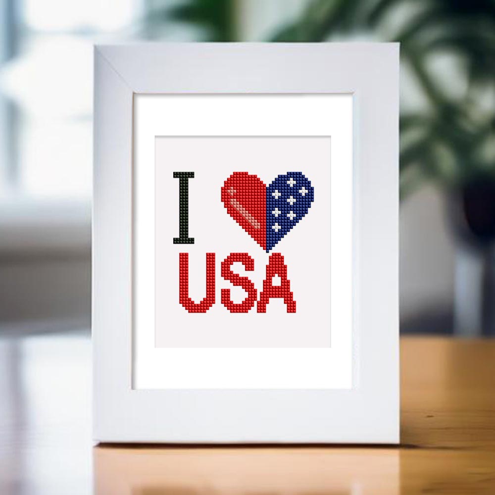 Diamond Painting - 12 Mini-Paintings | We Love America