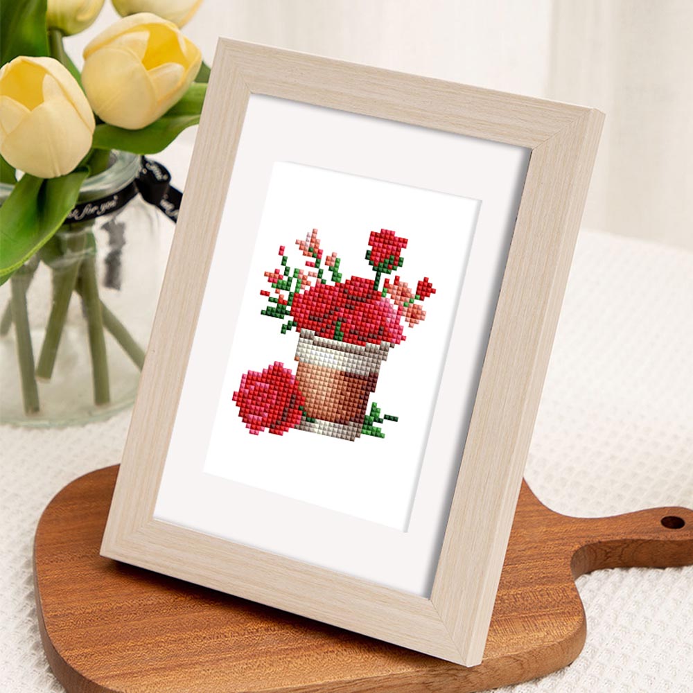 Diamond Painting - 12 Mini-Paintings | Romantic Moments In Miniature