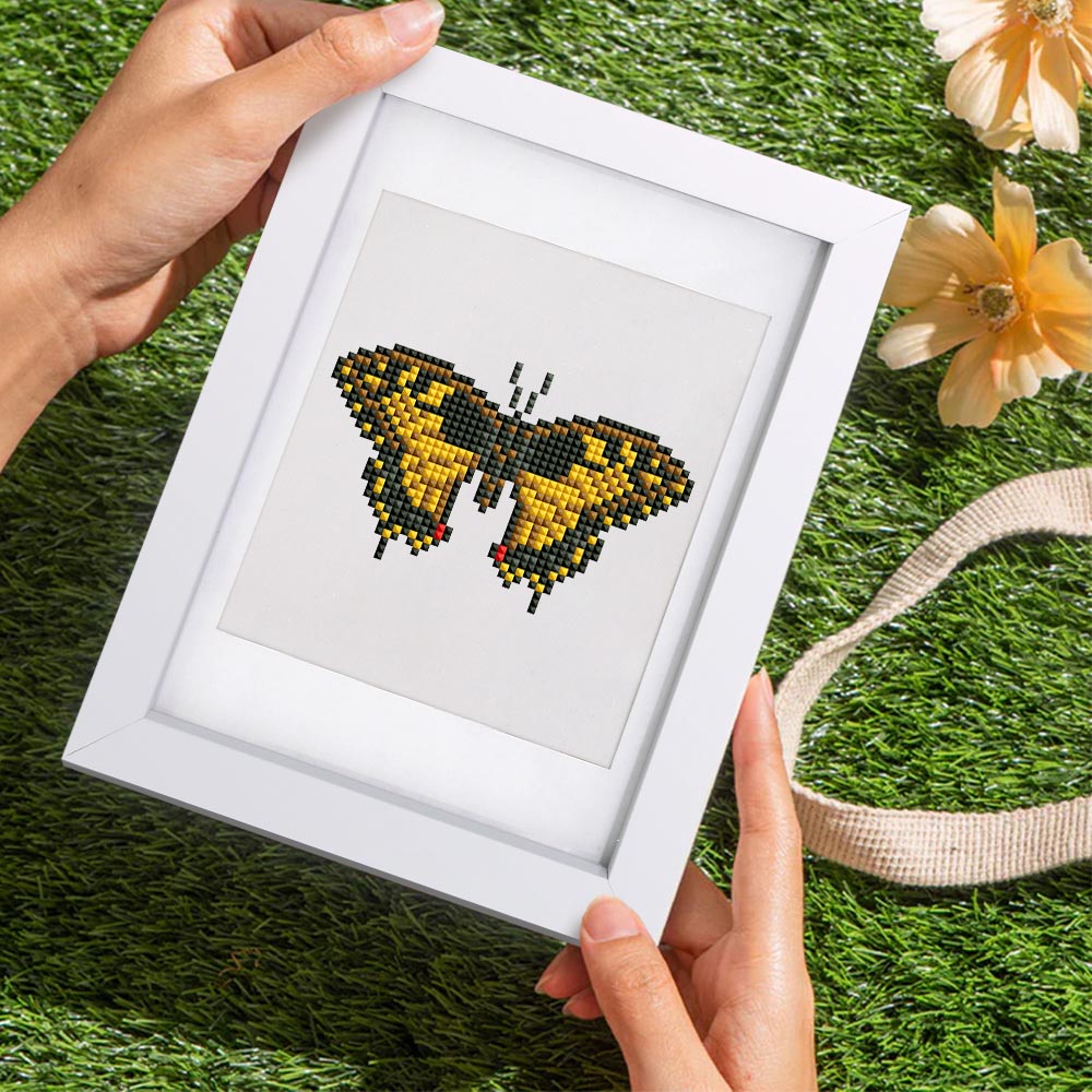 Diamond Painting - 12 Mini-Paintings | Butterfly Bundle 2