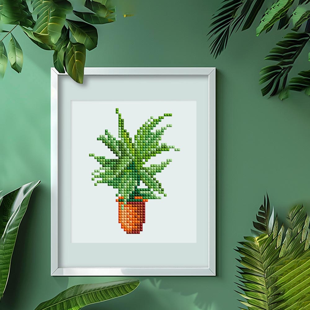 Diamond Painting - 12 Mini-Paintings | Mini Plant Magic