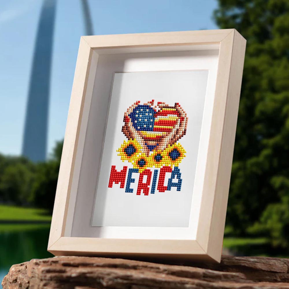 Diamond Painting - 12 Mini-Paintings | We Love America
