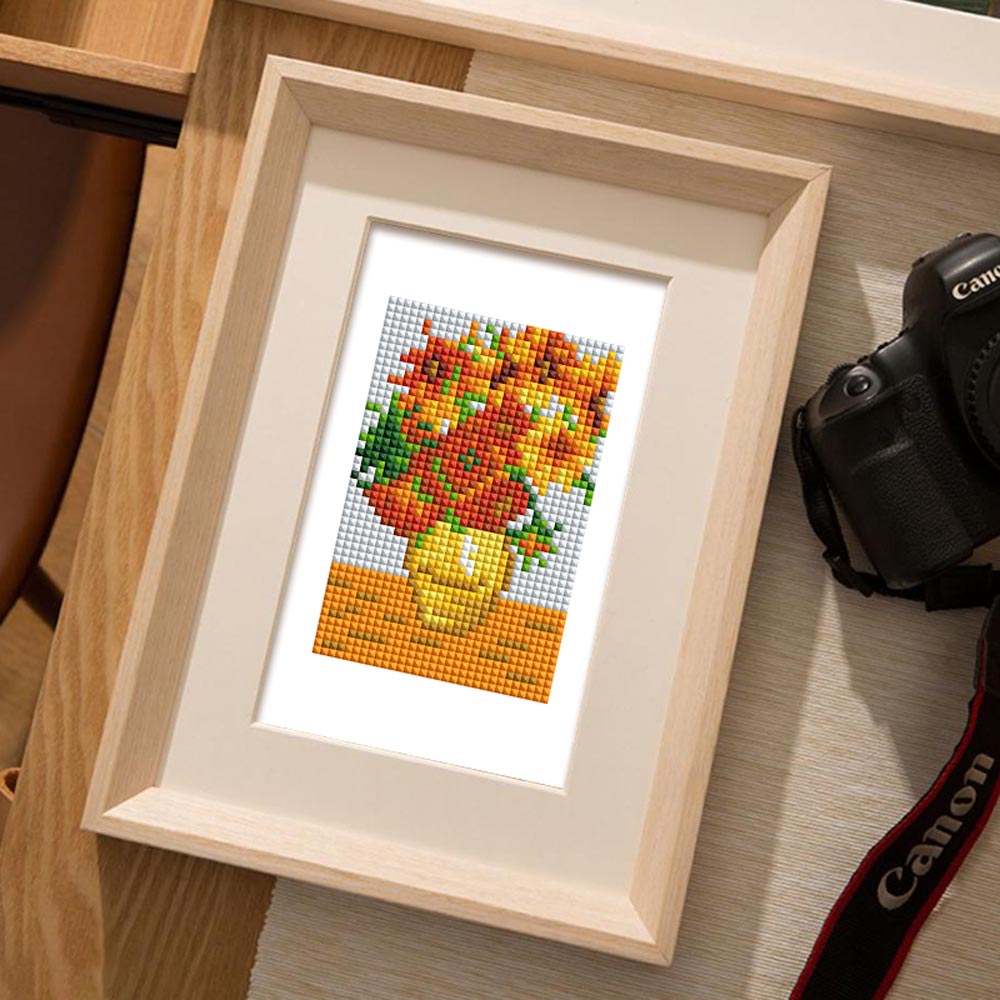 Diamond Painting - 2 Mini-Paintings | Christmas Wreath & Tree