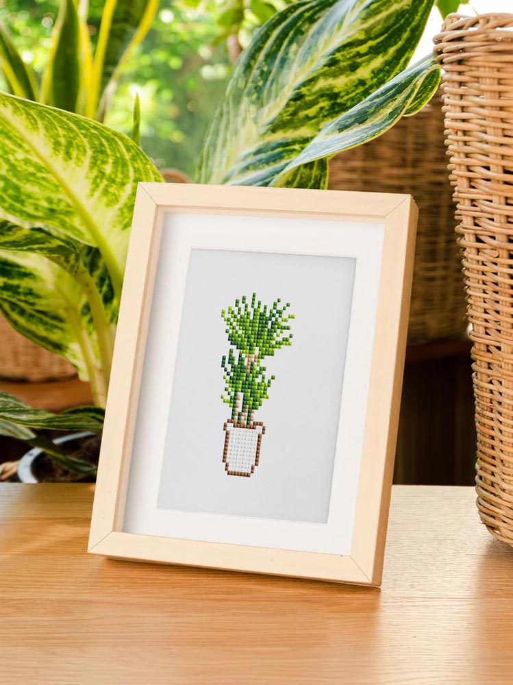 Diamond Painting - 12 Mini-Paintings | Botanical Minis