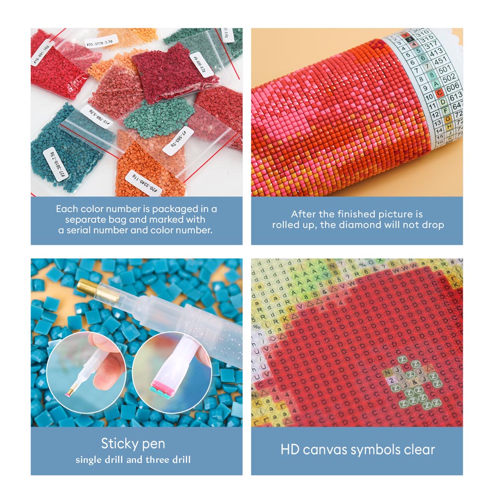 Diamond Painting Bluetooth Speaker – Create Sparkling Art That Plays Music