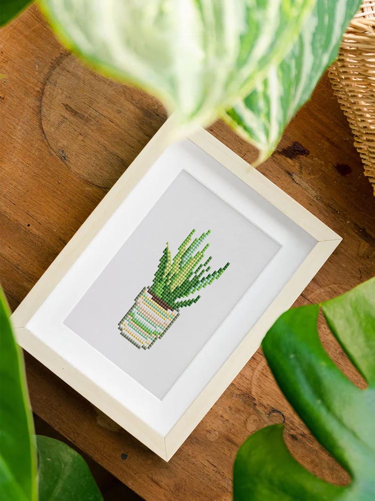 Diamond Painting - 12 Mini-Paintings | Botanical Minis