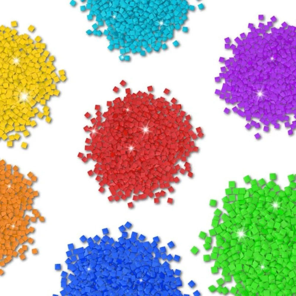 Diamond Painting - Loose Drills (Approx. 200 Pieces, Custom Color ID)