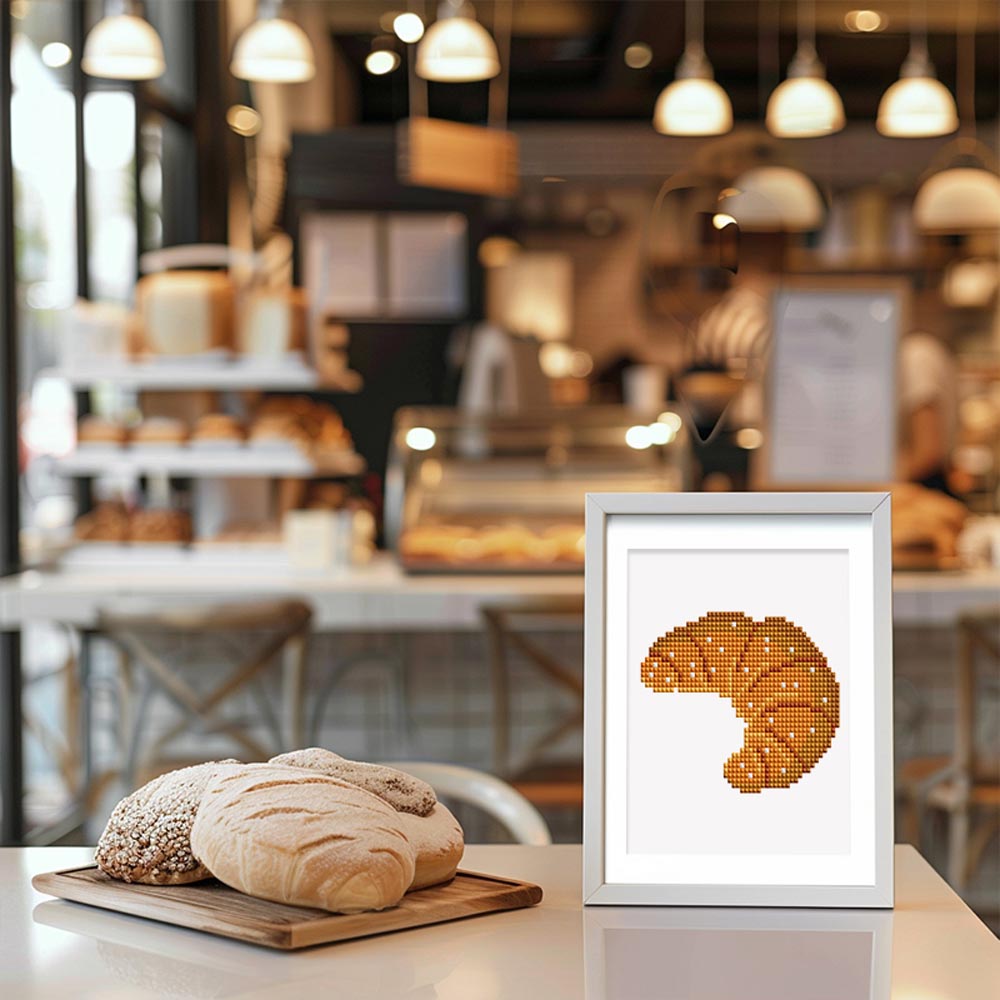 Diamond Painting - 12 Mini-Paintings | Bakery Set