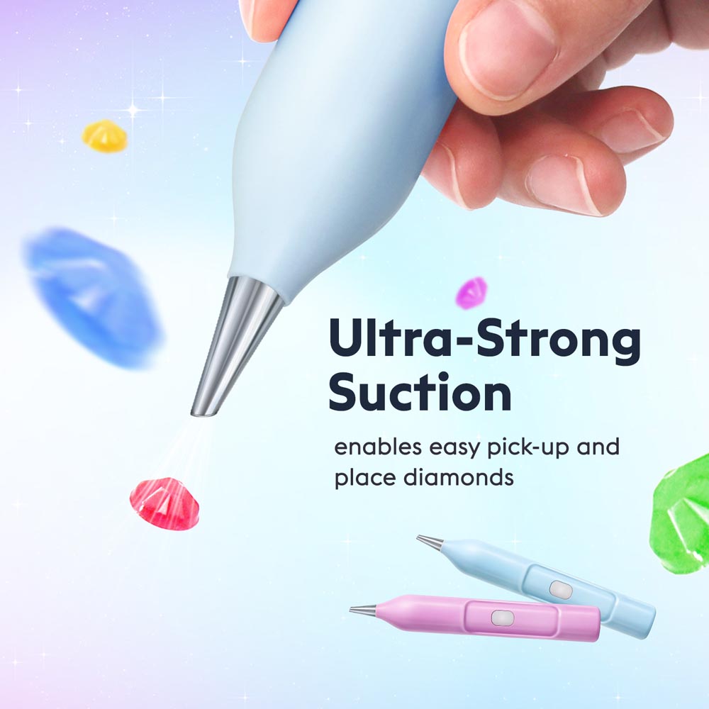 Electric Diamond Painting Pen – Vacuum Suction & Rechargeable