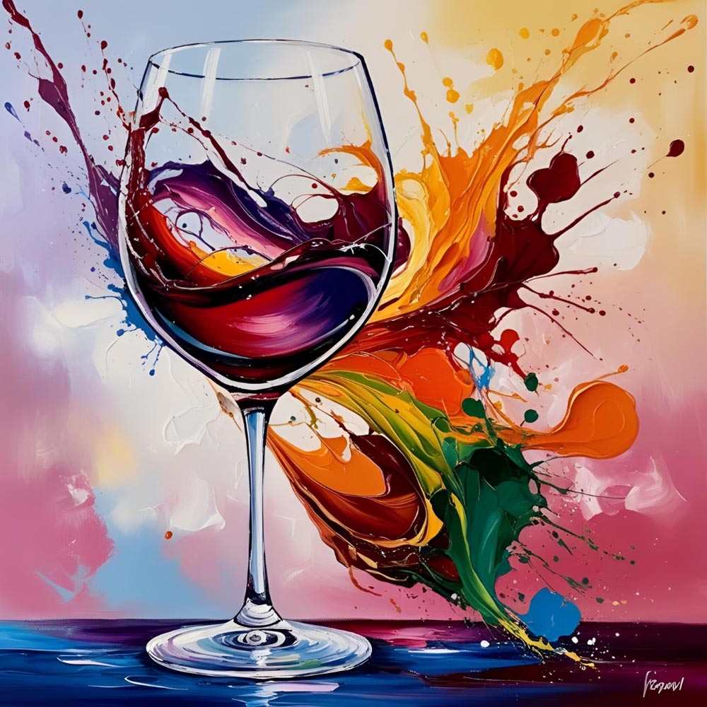 Diamond Painting - Liquid Celebration β Color in Motion