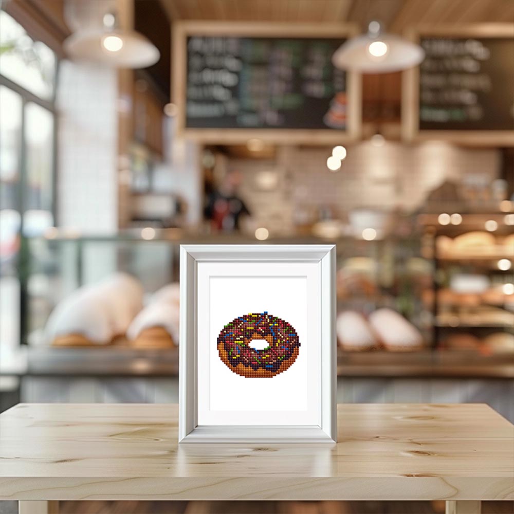 Diamond Painting - 12 Mini-Paintings | Bakery Set