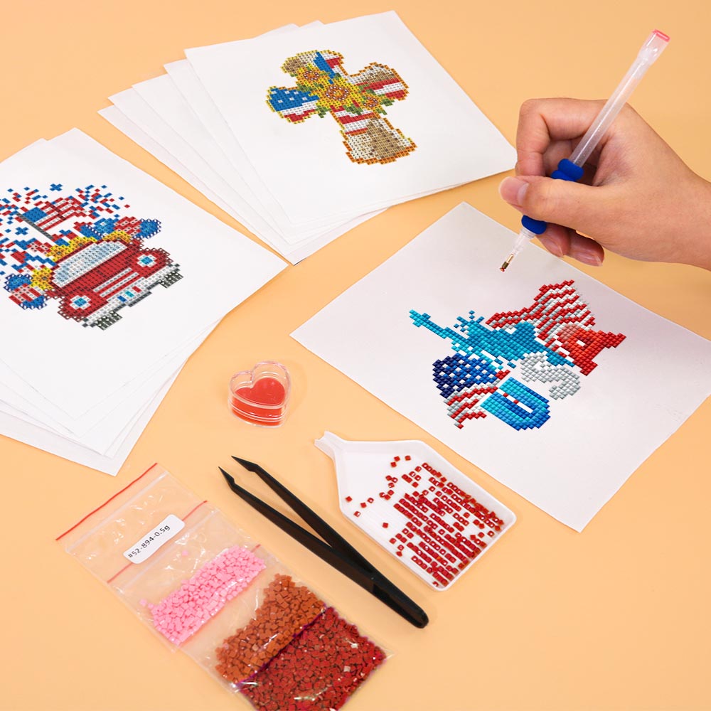 Diamond Painting - 12 Mini-Paintings | We Love America