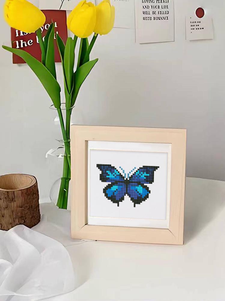 Diamond Painting - 12 Mini-Paintings | Butterfly Set