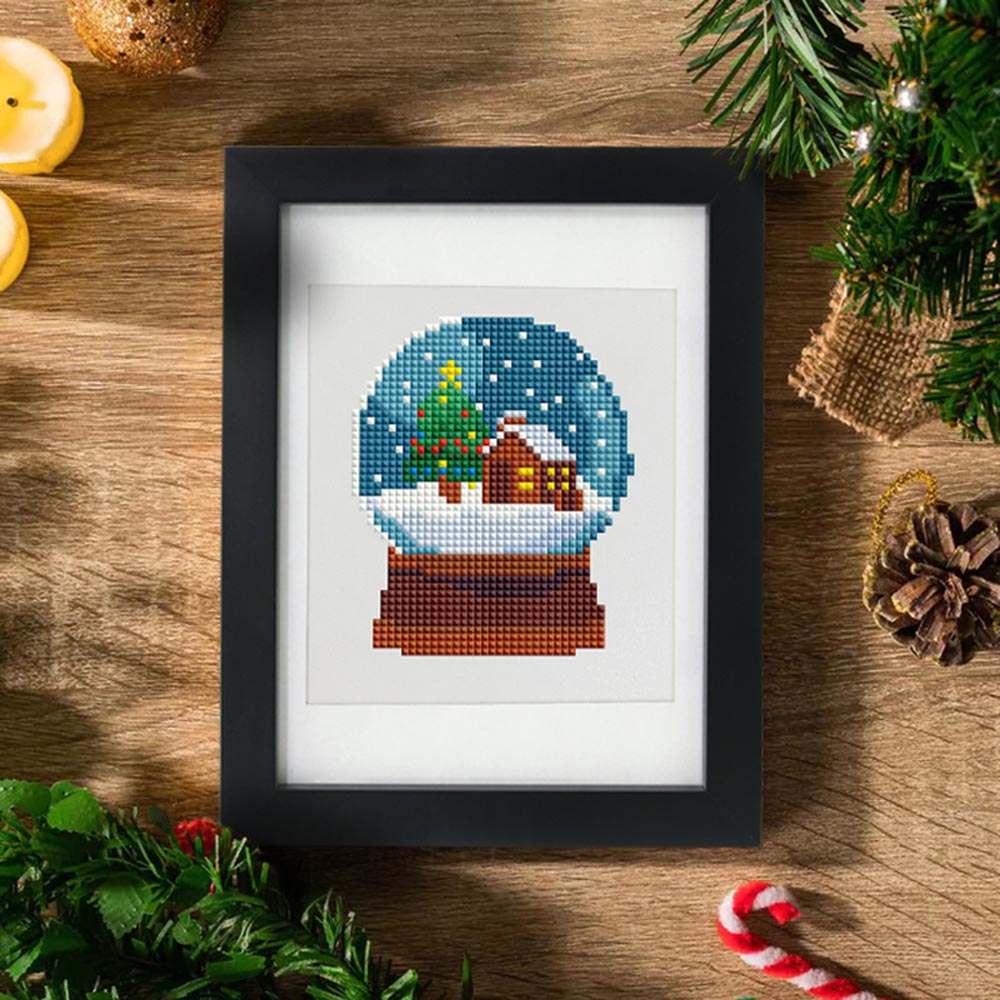 Diamond Painting - 12 Mini-Paintings | Christmas Set
