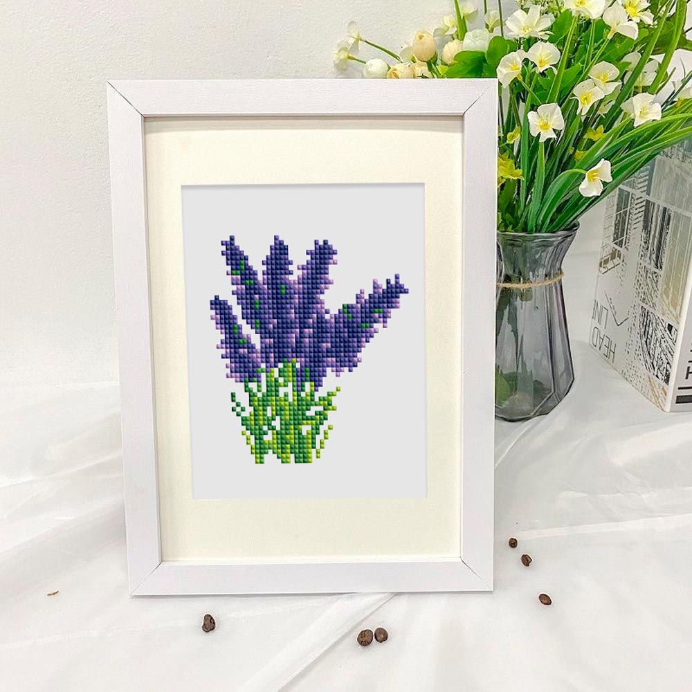 Diamond Painting - 4 Mini-Paintings | Flowergram