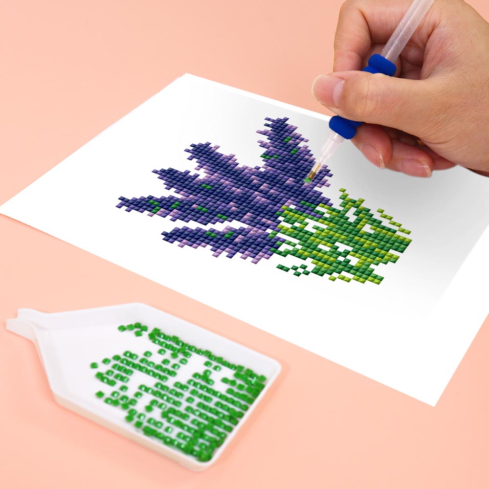 Diamond Painting - 4 Mini-Paintings | Flowergram