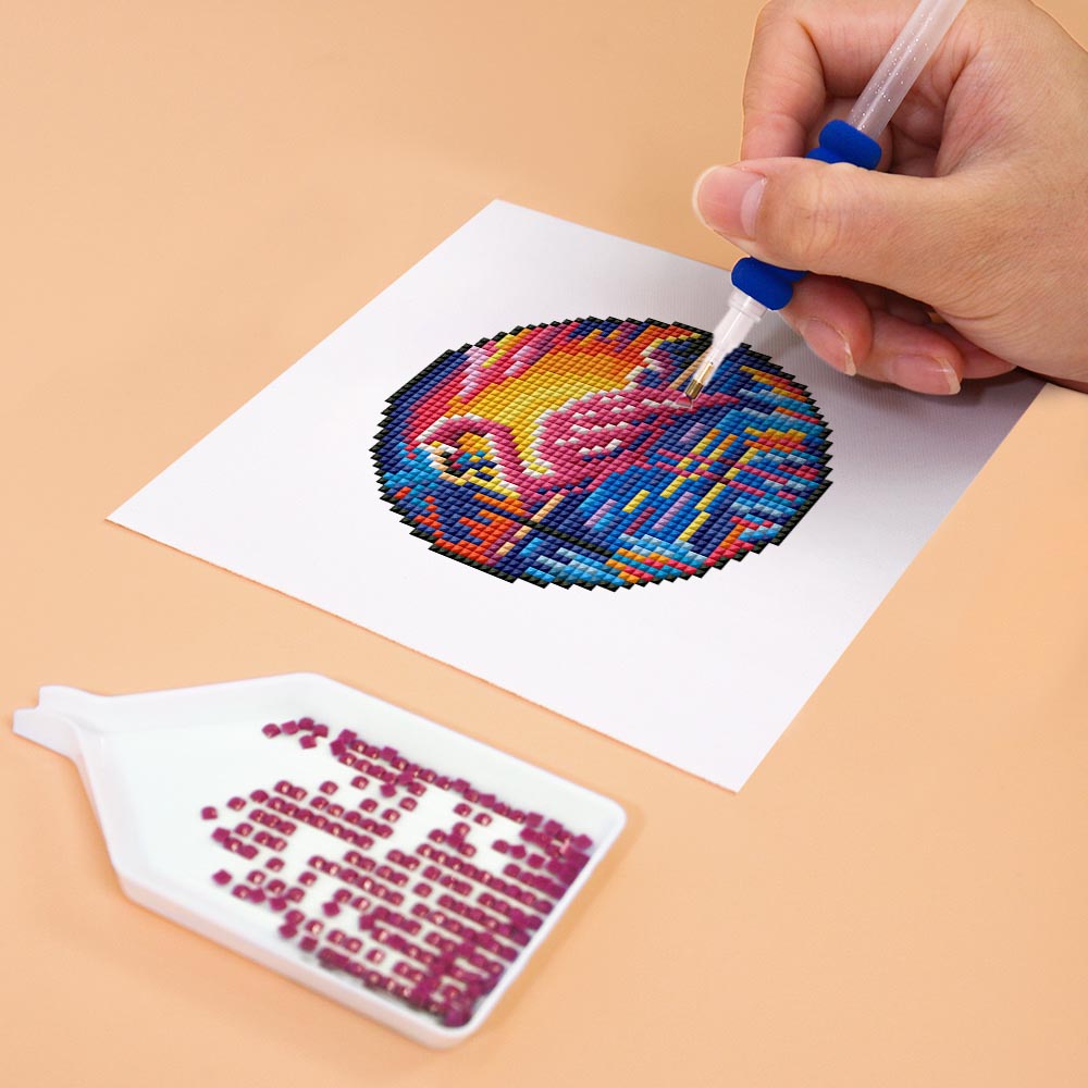 Diamond Painting - 4 Mini-Paintings | Safari
