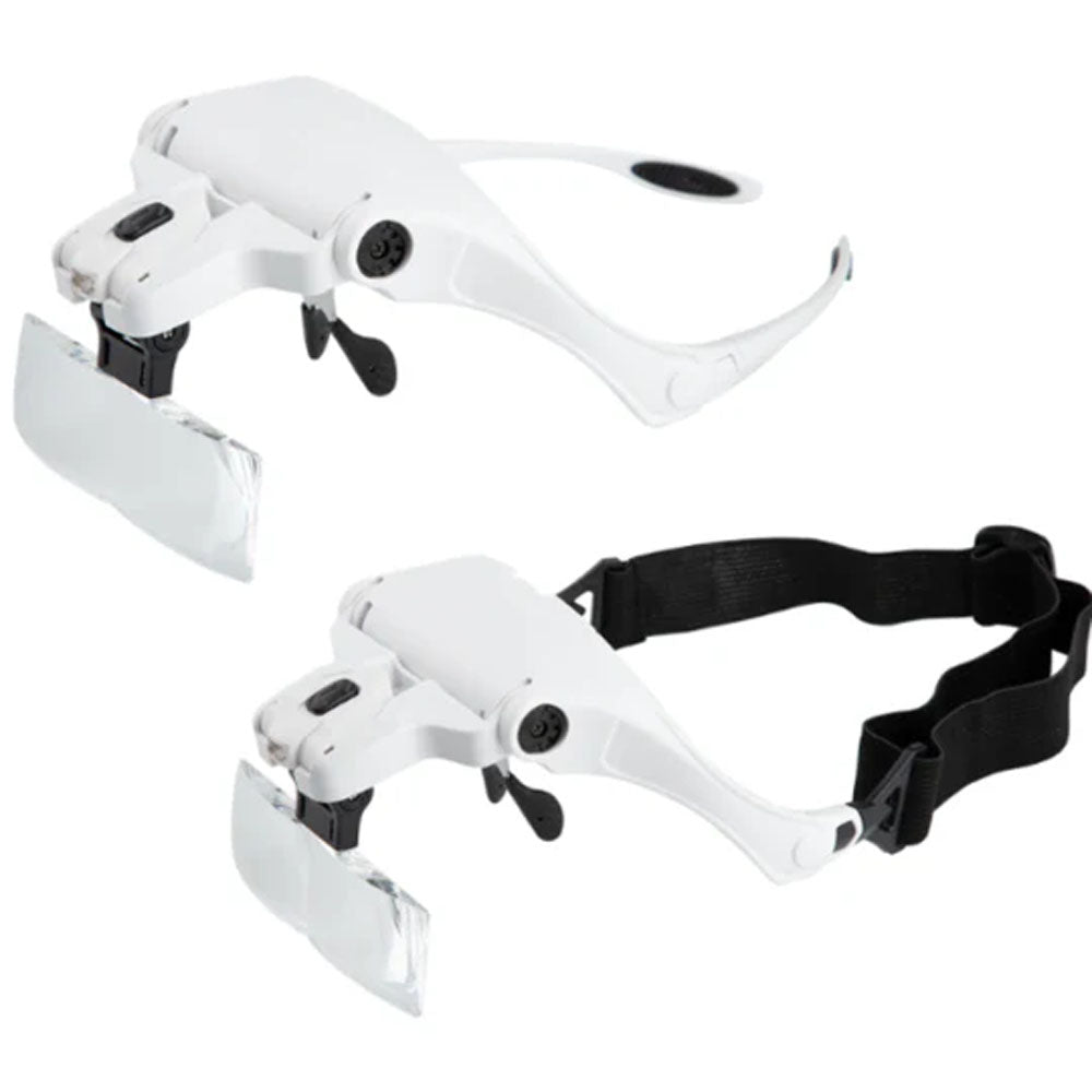 Diamond Painting - LED Magnifying Glasses with 5 Lenses (Hands-Free)