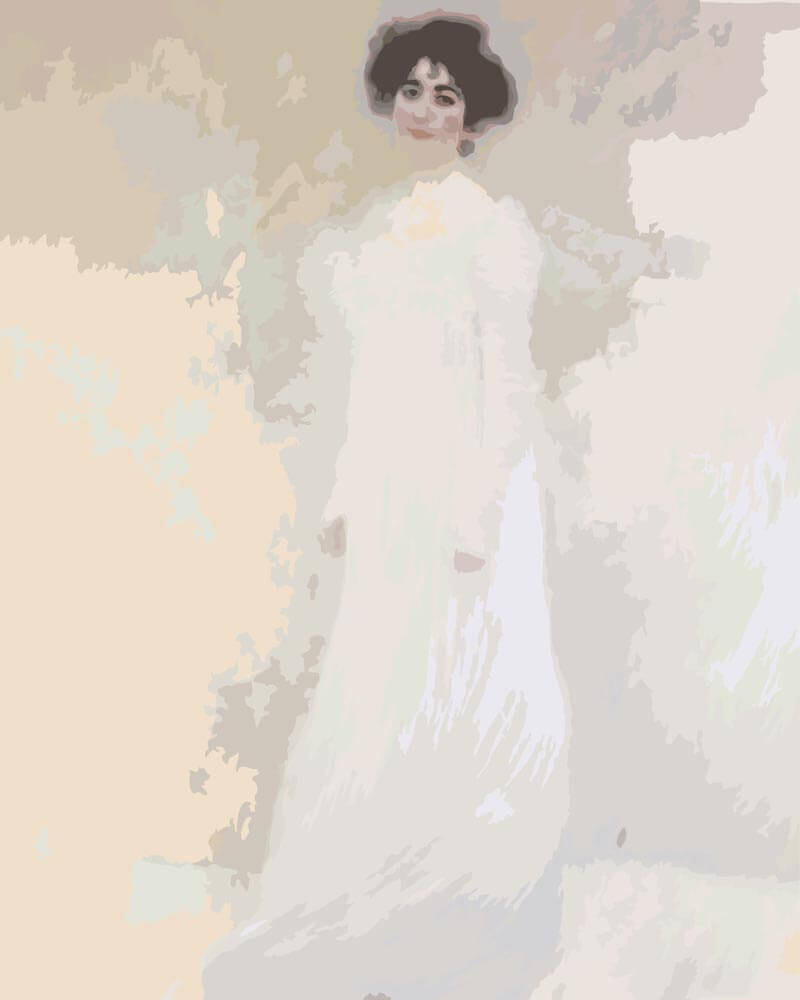 Diamond Painting - Portrait of Serena Lederer | Gustav Klimt
