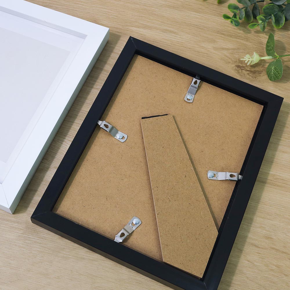 Mini Diamond Painting Frame – 6" or 8" | Black, White & Wood Finish | With Mat & Stand