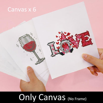 Diamond Painting - 6 Mini-Paintings | The Good Life