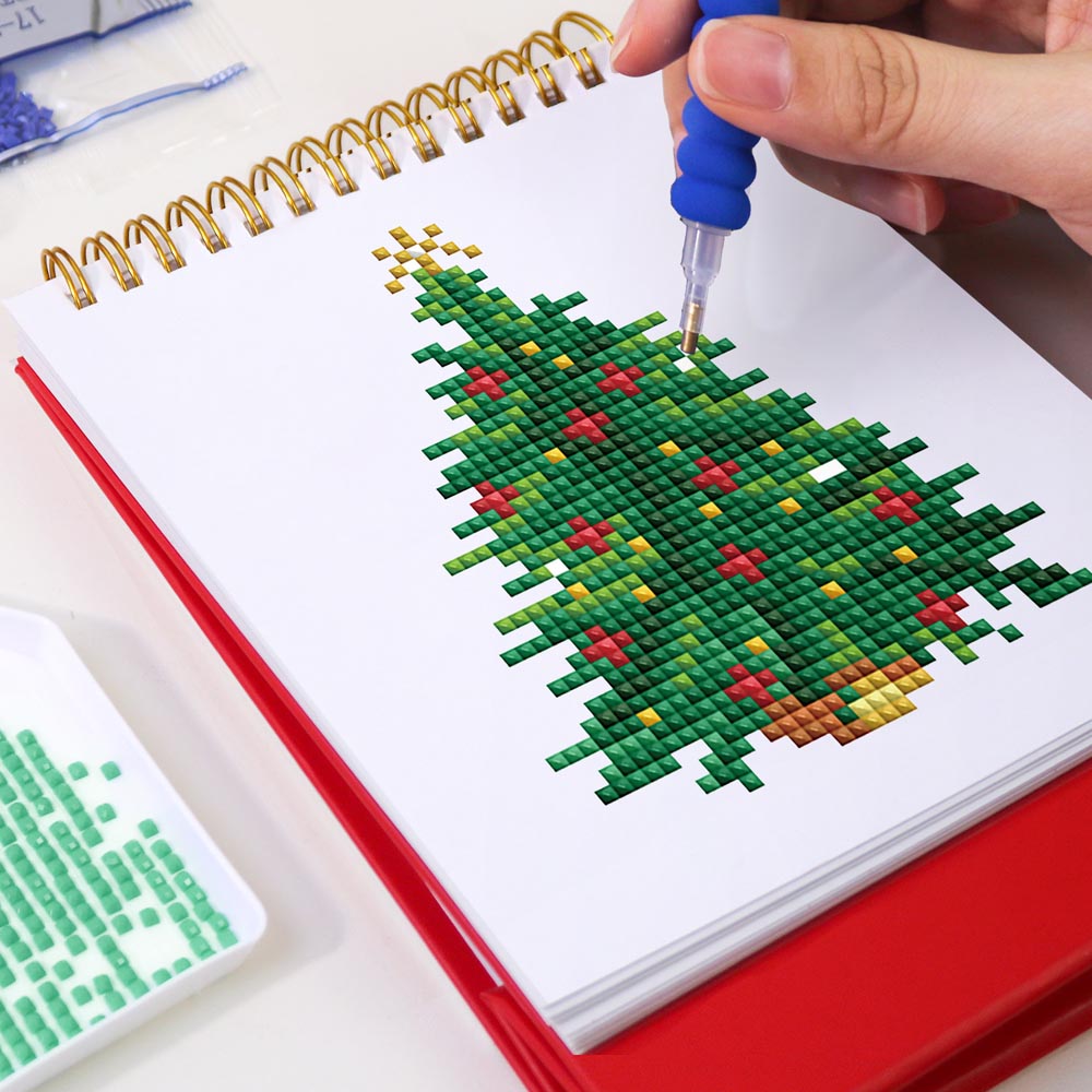 Festive Christmas Calendar 2026 diamond painting kit – image 9