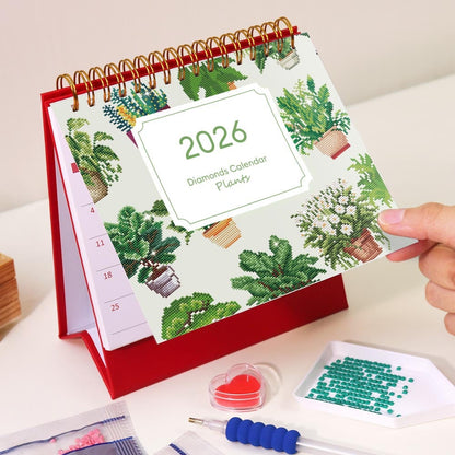 Diamond Painting – Plant Lover's Calendar 2026