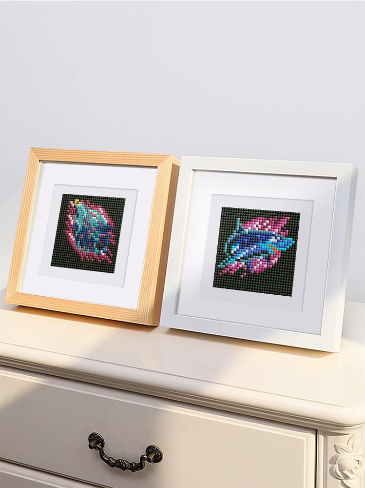Diamond Painting - 12 Mini-Paintings | Animal community