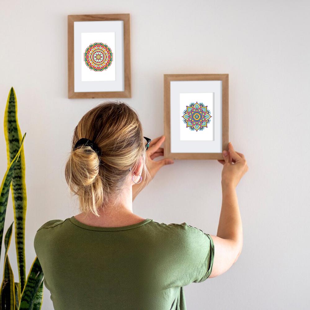 Diamond Painting - 12 Mini-Paintings | Mandala Paradise