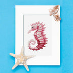 12 Mini-Paintings – Sea Life diamond painting kit – image 10