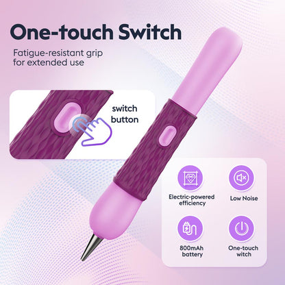 Electric Diamond Painting Pen – SilentPro™ – Ultra-Quiet, Rechargeable, and Adhesive-Free