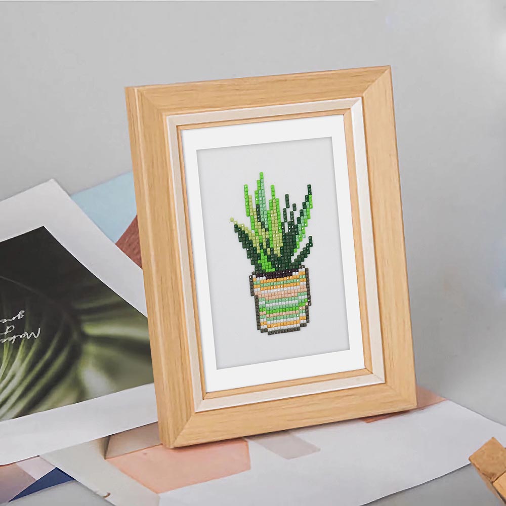 Diamond Painting - 12 Mini-Paintings | Botanical Minis