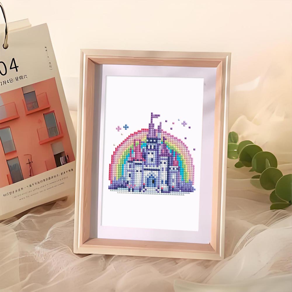 Diamond Painting - 12 Mini-Paintings | Unicorn Glitter Set