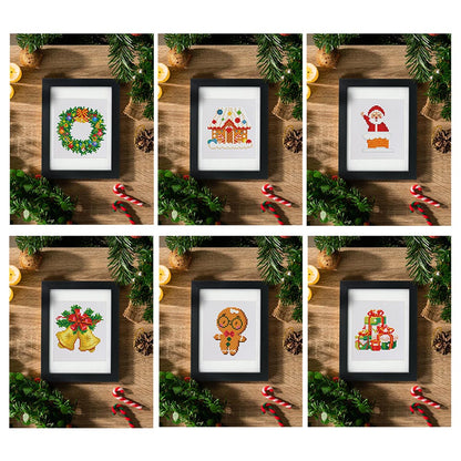 Diamond Painting - 12 Mini-Paintings | Christmas Set