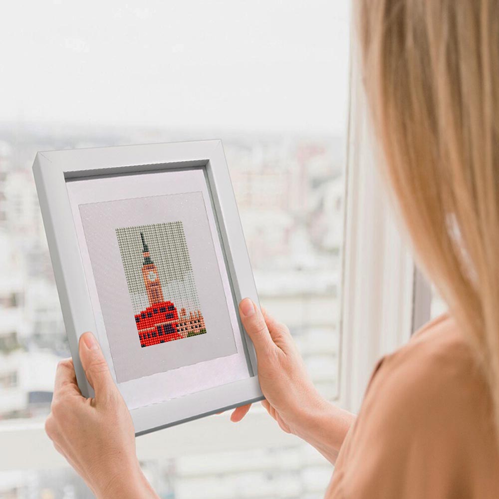 Diamond Painting - 12 Mini-Paintings | Famous Sights
