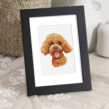 Diamond Painting - 12 Mini-Paintings | Dog Set