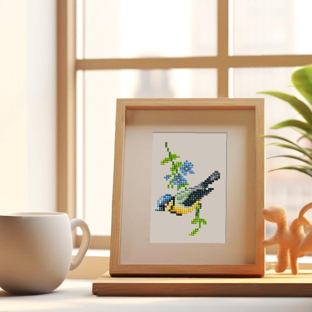 12 Mini-Paintings – Wings Of Color diamond painting kit – image 11