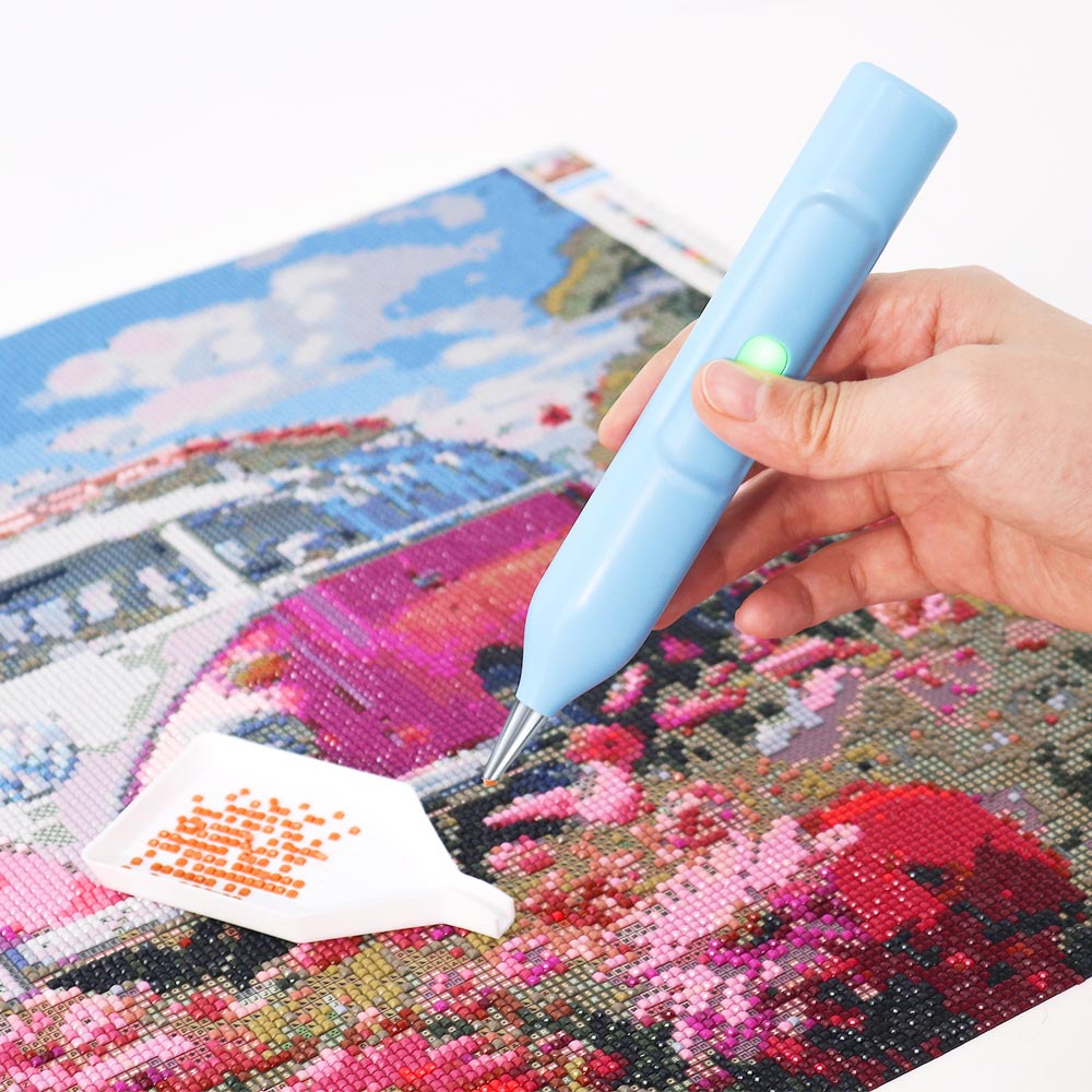 Electric Diamond Painting Pen – Vacuum Suction & Rechargeable