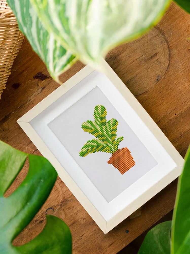 Diamond Painting - 12 Mini-Paintings | Botanical Minis