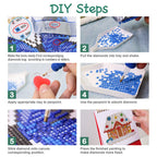 Festive Christmas Calendar 2026 diamond painting kit – image 13