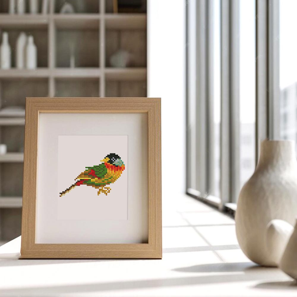 12 Mini-Paintings – Wings Of Color diamond painting kit – image 12