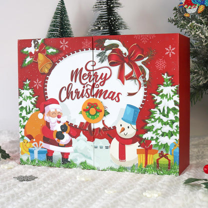 Diamond Painting – Advent Calendar – Classic Merry Christmas Edition (12 Doors)