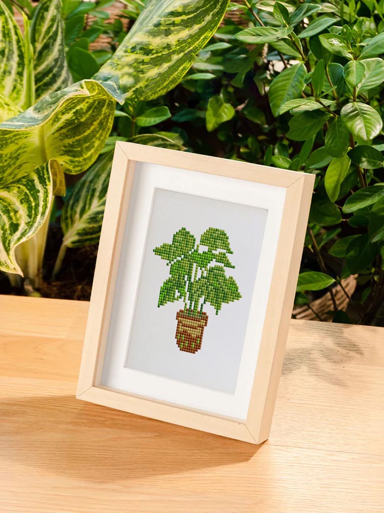 Diamond Painting - 12 Mini-Paintings | Botanical Minis