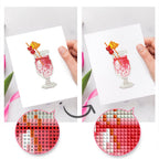 12 Mini-Paintings – Colorful Cocktail Set diamond painting kit – image 12