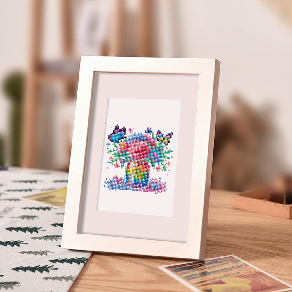 Diamond Painting - 12 Mini-Paintings | Unicorn Glitter Set