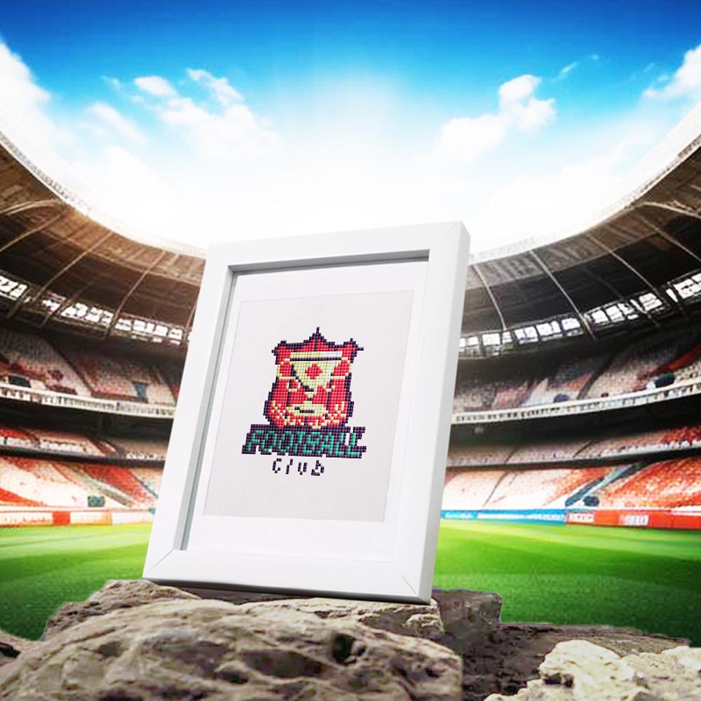 Diamond Painting - 12 Mini-Paintings | Soccer Set