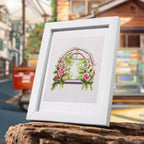 12 Mini-Paintings – Where Flowers Meet the Light diamond painting kit – image 14