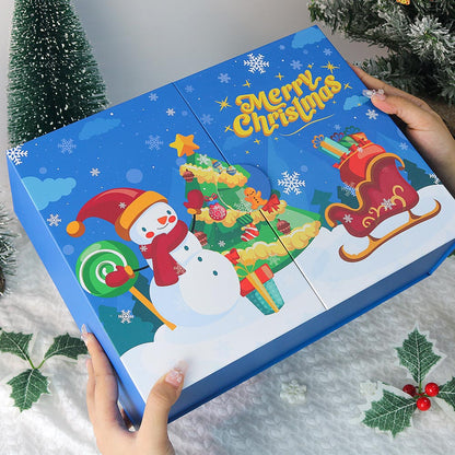Diamond Painting – Advent Calendar – Merry Christmas Snowman Edition (12 Doors)